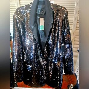 BRAND NEW Bagatelle Sequin Blazer size 1X